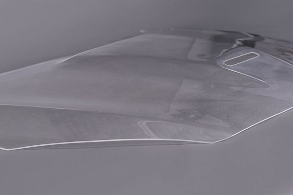 2010-2013 Mazda/Mazda Speed 3 OEM Functional Vented Hood (Cut) Smoked/Clear