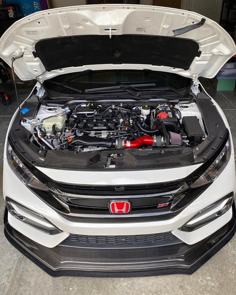 2016-2020 Honda Civic Cooling Plates (3 Pieces)- Honeycomb